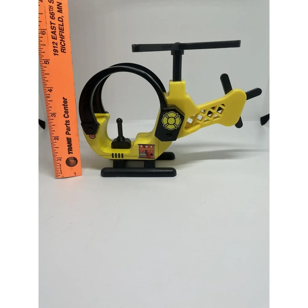 2011 Kidkraft Helicopter Plastic‎  Rescue Helicopter Black Yellow